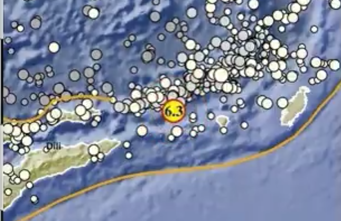 Gempa M 6,3 Guncang Maluku Barat Daya, Getaran Dirasakan Hingga NTT